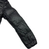 モンクレール MONCLER LAICHE ファー付ダウンジャケット ブラック ナイロン レディース ダウンジャケット
