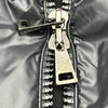 モンクレール MONCLER LAICHE ファー付ダウンジャケット ブラック ナイロン レディース ダウンジャケット