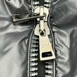 モンクレール MONCLER LAICHE ファー付ダウンジャケット ブラック ナイロン レディース ダウンジャケット