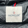 モンクレール MONCLER LAICHE ファー付ダウンジャケット ブラック ナイロン レディース ダウンジャケット
