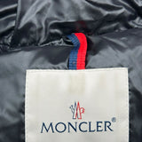 モンクレール MONCLER LAICHE ファー付ダウンジャケット ブラック ナイロン レディース ダウンジャケット