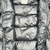 モンクレール MONCLER LAICHE ファー付ダウンジャケット ブラック ナイロン レディース ダウンジャケット