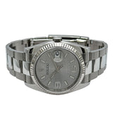 ロレックス ROLEX デイトジャスト36 ウェーブ 116234 シルバー ホワイトゴールド/ステンレススチール メンズ 腕時計