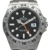 ロレックス ROLEX エクスプローラー2 226570 ブラック ステンレススチール メンズ 腕時計
