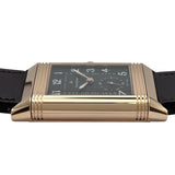 ジャガー・ルクルト JAEGER-LE COULTRE グランドレベル イタリア25本限定 Q3732471 ブラック ピンクゴールド メンズ 腕時計