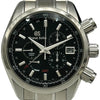 グランドセイコー Grand Seiko スポーツコレクション スプリングドライブ クロノグラフ GMT SBGC203(9R86-0AA0) ブラック ステンレススチール 自動巻き メンズ 腕時計