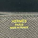 エルメス HERMES デッラ カヴァッレリア ミニ W刻印 ブラック ゴールド金具 エプソン レディース ショルダーバッグ