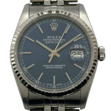 ロレックス ROLEX デイトジャスト 16234 ブルー ホワイトゴールド/ステンレススチール 自動巻き メンズ 腕時計