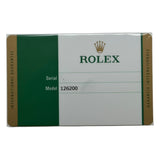 ロレックス ROLEX デイトジャスト 126200 シルバー ステンレススチール 自動巻き メンズ 腕時計