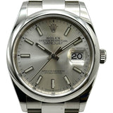 ロレックス ROLEX デイトジャスト 126200 シルバー ステンレススチール 自動巻き メンズ 腕時計