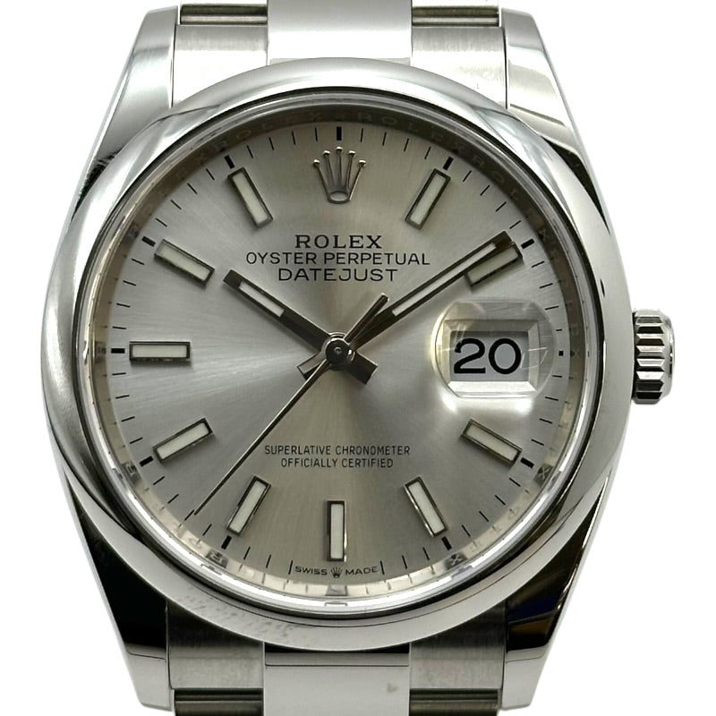 ロレックス 126200 デイトジャスト36 シルバー ロレックス ROLEX デイトジャスト 126200 シルバー ステンレススチール