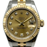 ロレックス ROLEX デイトジャスト 179173G ゴールド ゴールド/ステンレススチール 自動巻き レディース 腕時計