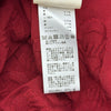 エルメス HERMES シェーヌダンクルニットセーター 3E2614D3 レッド シルク レディース セーター