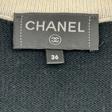 シャネル CHANEL ココマークボタンカシミヤニットカーディガン P76430 ブラック カシミヤ レディース カーディガン