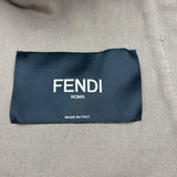 フェンディ FENDI FF総柄ジップアップブルゾン FW0162 ベージュ コットン メンズ ブルゾン