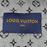 ルイ・ヴィトン LOUIS VUITTON ｘNIGO クレイジーワークウェアデニムジャケット HMA20E ブラック デニム メンズ デニムジャケット