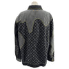 ルイ・ヴィトン LOUIS VUITTON ｘNIGO クレイジーワークウェアデニムジャケット HMA20E ブラック デニム メンズ デニムジャケット