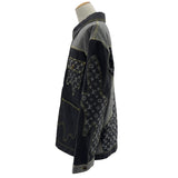 ルイ・ヴィトン LOUIS VUITTON ｘNIGO クレイジーワークウェアデニムジャケット HMA20E ブラック デニム メンズ デニムジャケット