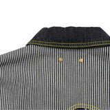 ルイ・ヴィトン LOUIS VUITTON ｘNIGO クレイジーワークウェアデニムジャケット HMA20E ブラック デニム メンズ デニムジャケット