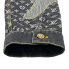 ルイ・ヴィトン LOUIS VUITTON ｘNIGO クレイジーワークウェアデニムジャケット HMA20E ブラック デニム メンズ デニムジャケット