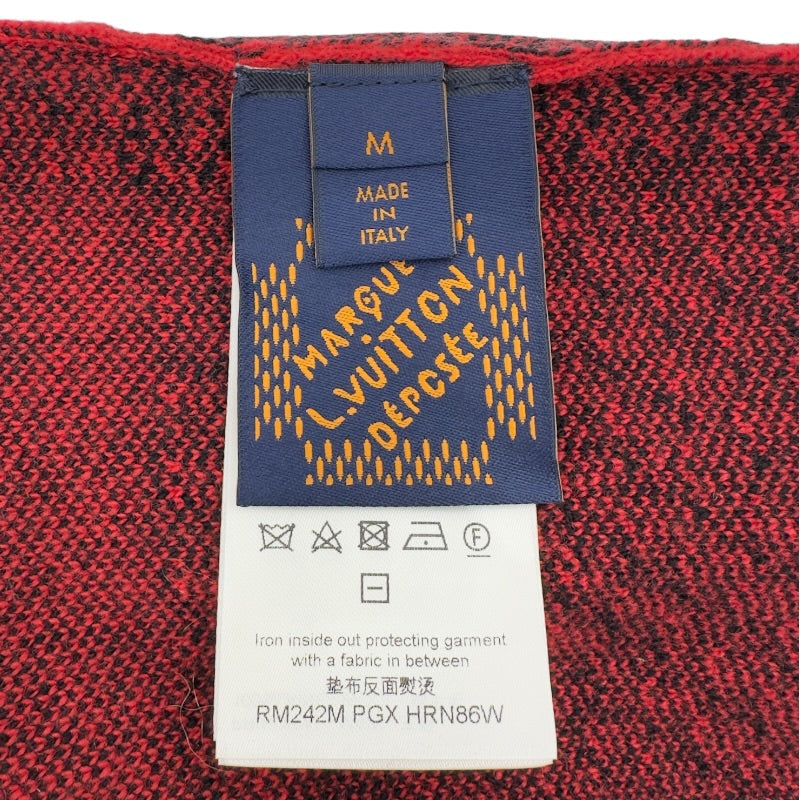 ルイ・ヴィトン LOUIS VUITTON モノグラム チェック ニットセーター
