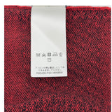 ルイ・ヴィトン LOUIS VUITTON モノグラム チェック ニットセーター HRN86W レッド ウール メンズ セーター