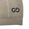 グッチ GUCCI インターロッキングGケーブルニット 597732 ベージュ ウール レディース ニット