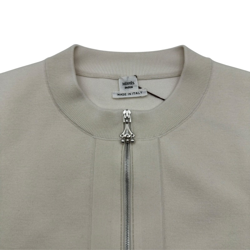 エルメス HERMES カシミヤ混ジップアップカーディガン 5H2741D2 