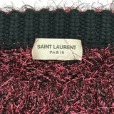 サンローラン SAINT LAURENT 長袖ラメニットセーター 563424 ピンク ナイロン レディース セーター
