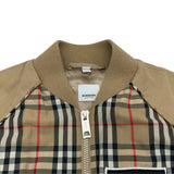 バーバリー BURBERRY TBロゴチェックボンバージャケット 8016460 ベージュ ポリエステル レディース その他アウター