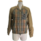 バーバリー BURBERRY TBロゴチェックボンバージャケット 8016460 ベージュ ポリエステル レディース その他アウター