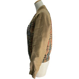 バーバリー BURBERRY TBロゴチェックボンバージャケット 8016460 ベージュ ポリエステル レディース その他アウター