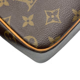ルイ・ヴィトン LOUIS VUITTON ヴィバ・シテGM M51163 ブラウン モノグラムキャンバス レディース ショルダーバッグ