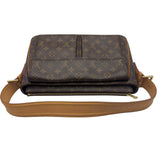 ルイ・ヴィトン LOUIS VUITTON ヴィバ・シテGM M51163 ブラウン モノグラムキャンバス レディース ショルダーバッグ