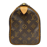 ルイ・ヴィトン LOUIS VUITTON スピーディ25 M41528 ブラウン モノグラムキャンバス レディース ハンドバッグ