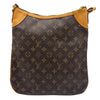 ルイ・ヴィトン LOUIS VUITTON オデオンMM M56389 ブラウン モノグラムキャンバス レディース ショルダーバッグ