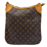 ルイ・ヴィトン LOUIS VUITTON オデオンMM M56389 ブラウン モノグラムキャンバス レディース ショルダーバッグ
