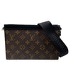 ルイ・ヴィトン LOUIS VUITTON ガストン・ウェアラブル ウォレット M14036 ブラウン モノグラム・マカサー メンズ ショルダーバッグ