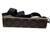 ルイ・ヴィトン LOUIS VUITTON ガストン・ウェアラブル ウォレット M14036 ブラウン モノグラム・マカサー メンズ ショルダーバッグ
