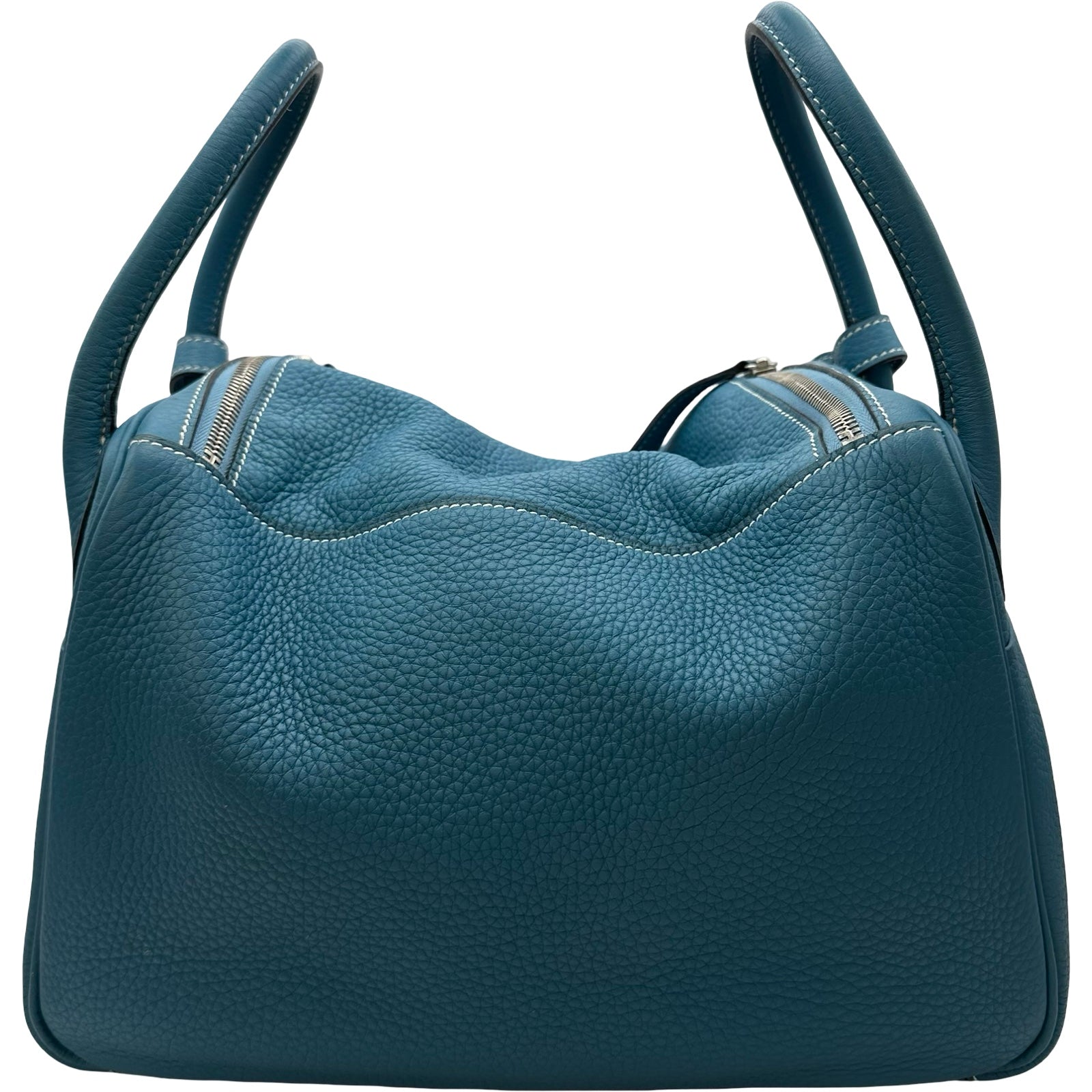 エルメス HERMES リンディ30 □J刻 ブルージーン シルバー金具 トリヨン レディース ショルダーバッグ エルメス HERMES リンディ30 □J刻 ブルージーン シルバー金具