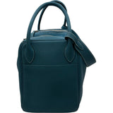 エルメス HERMES リンディ30 □J刻 ブルージーン シルバー金具 トリヨン レディース ショルダーバッグ