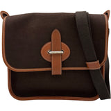 エルメス HERMES ブエナベンチュラPM ブラウン シルバー金具 トワル ユニセックス ショルダーバッグ