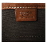 エルメス HERMES ブエナベンチュラPM ブラウン シルバー金具 トワル ユニセックス ショルダーバッグ