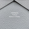 エルメス HERMES カルヴィデュオ K刻印 ブルーグラシエ エプソン ユニセックス コインケース