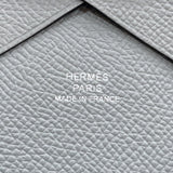 エルメス HERMES カルヴィデュオ K刻印 ブルーグラシエ エプソン ユニセックス コインケース