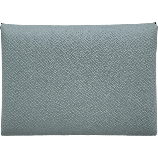 HERMES カルヴィデュオ　カードケース　グリパンタン　K刻印 エルメス HERMES カルヴィ デュオ K刻印 グリパンタン/シルバー金具
