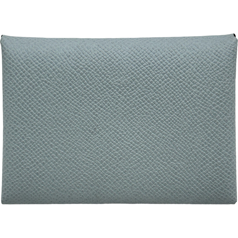 HERMES カルヴィデュオ　カードケース　グリパンタン　K刻印 エルメス HERMES カルヴィ デュオ K刻印 グリパンタン/シルバー金具