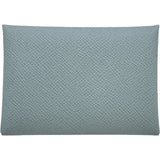 エルメス HERMES カルヴィ デュオ K刻印 グリパンタン/シルバー金具 エプソン レディース カードケース