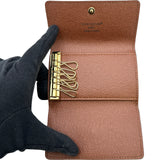ルイ・ヴィトン LOUIS VUITTON ミュルティクレ6 M62630 ブラウン モノグラムキャンバス レディース キーケース