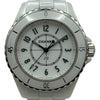 シャネル CHANEL J12 ホワイトラッカー 33MM H5698 ホワイト セラミック クオーツ レディース 腕時計